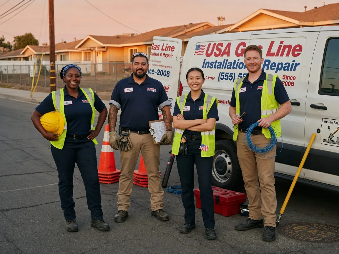 Gas Line Installation company in Alpha, MI